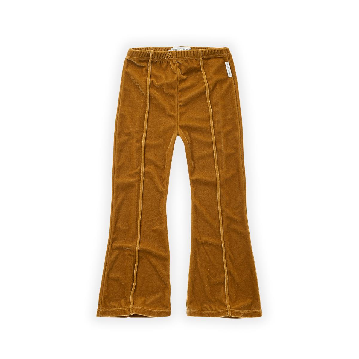 Sproet & Sprout - Velvet flair pants